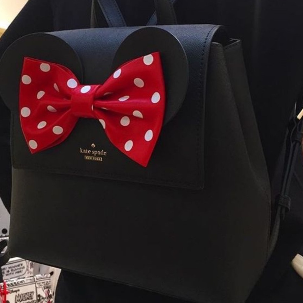 🎀Disney Minnie Mouse Kate Spade New York Backpack🎒 - Picture 9 of 12
